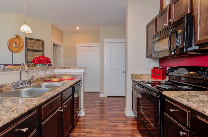 Noblesville model kitchen